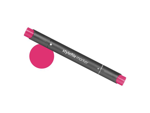 STYLEFILE MARKER 366 ROSE RED 1
