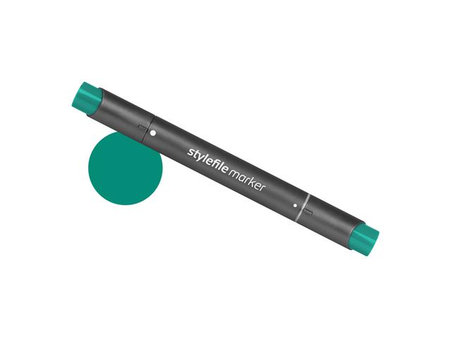 STYLEFILE MARKER 646 TURQUOISE GREEN 1