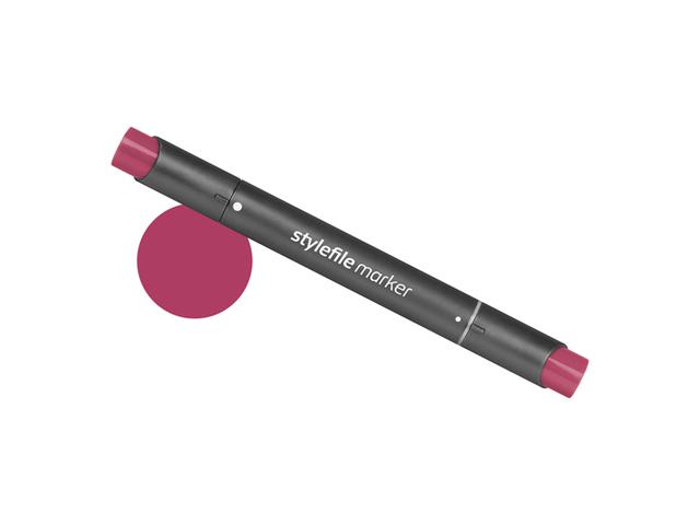 STYLEFILE MARKER 372 WINE RED 1