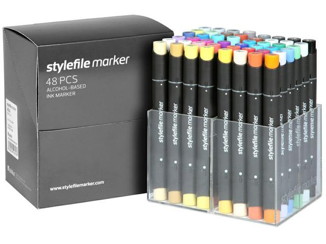 STYLEFILE MARKERSET 48MA 48-DELIG MAIN A 1