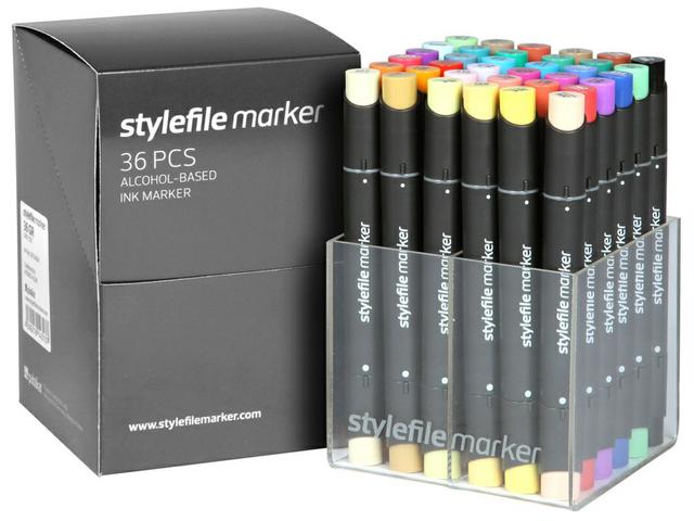 STYLEFILE MARKERSET 36MA 36-DELIG MAIN A 1