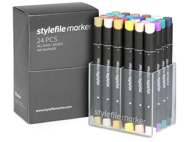 STYLEFILE MARKERSET 24MB 24-DELIG MAIN B 1