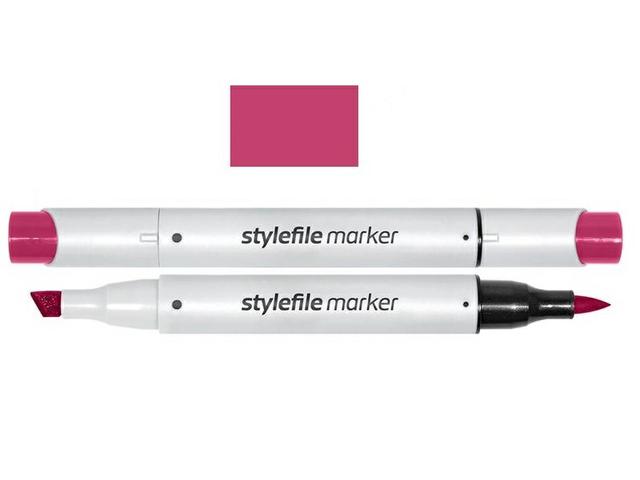 STYLEFILE BRUSH MARKER 370 OLD RED 1