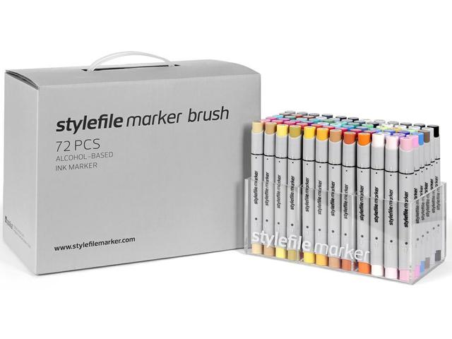 STYLEFILE BRUSH MARKERSET BR72MA 72-DELIG MAIN A 1