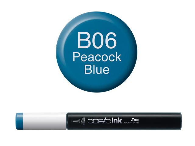 COPIC INKT NW B06 PEACOCK BLUE 1
