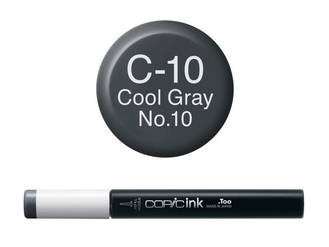 COPIC INKT NW C10 COOL GRAY 10
 1