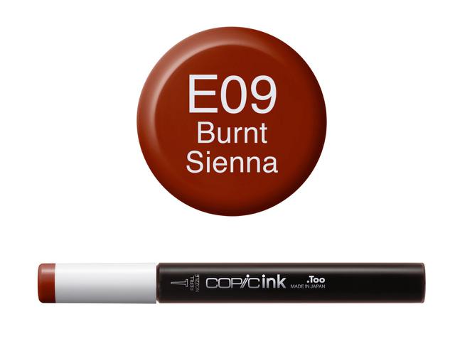 COPIC INKT NW E09 BURNT SIENNA
 1