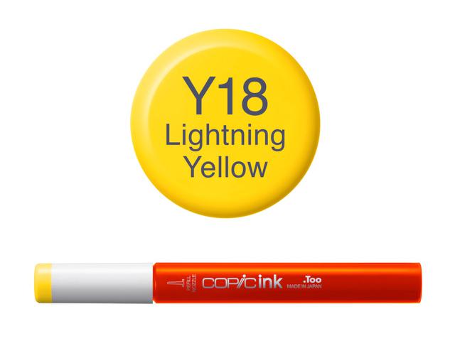 COPIC INKT NW Y18 LIGHTNING YELLOW 1