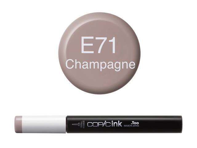 COPIC INKT NW E71 CHAMPAGNE
 1