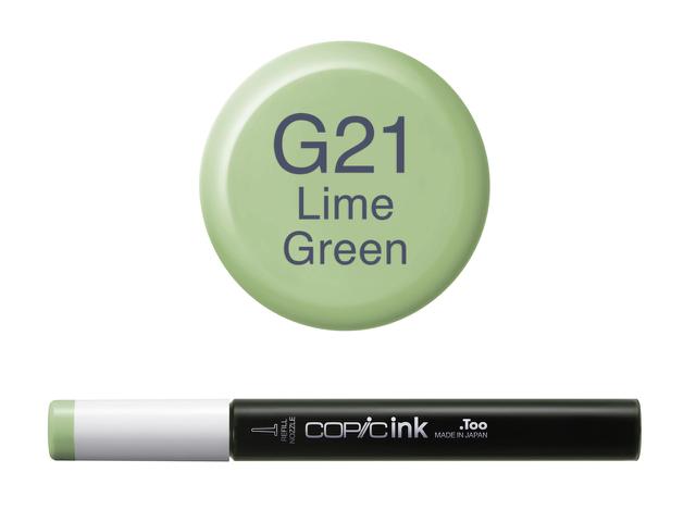 COPIC INKT NW G21 LIME GREEN 1