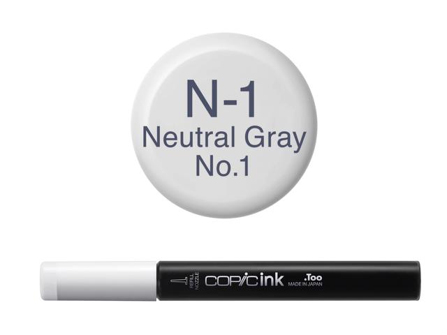 COPIC INKT NW N1 NEUTRAL GRAY 1 1