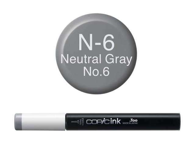 COPIC INKT NW N6 NEUTRAL GRAY 6 1