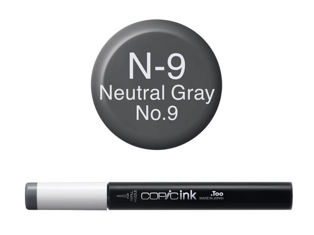 COPIC INKT NW N9 NEUTRAL GRAY 9 1
