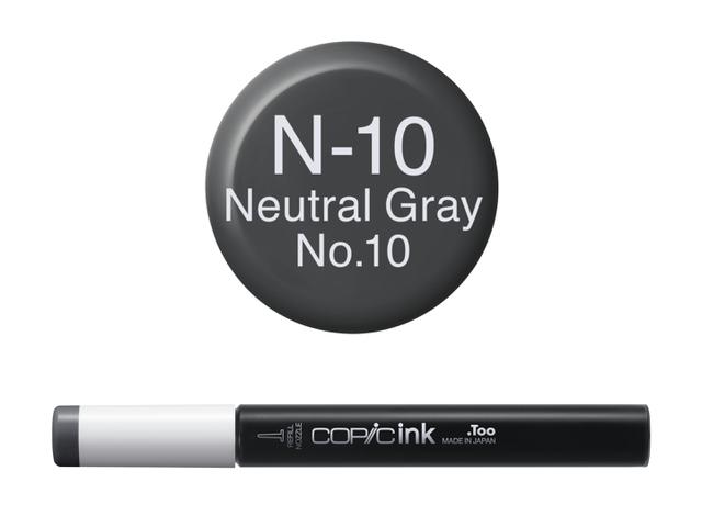 COPIC INKT NW N10 NEUTRAL GRAY 10 1