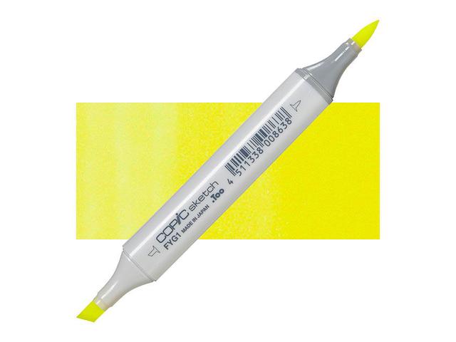 COPIC SKETCH MARKER FLUORESCENT YELLOW COFYG1 1