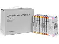 STYLEFILE BRUSH MARKERSET BR72MA 72-DELIG MAIN A